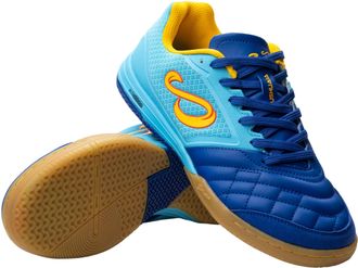 Senda Road Ushuaia Club 2.0 Indoor Soccer, Court, and Futsal Shoes, Unisex, Adult and Youth Sizes, Light Blue, 12 Women/11 Men