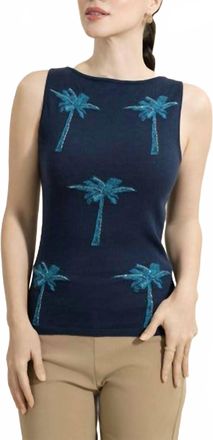 Staud Arden Top In Navy