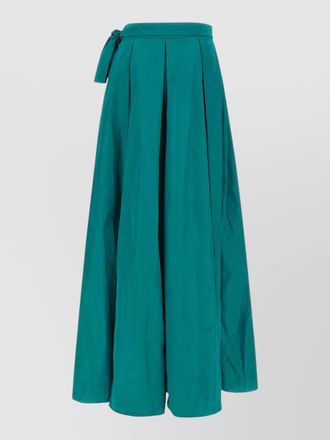 Pinko raponzolo high waist maxi pleated skirt