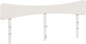 vidaXL Cabecero de cama madera maciza de pino blanco 180 cm Vidaxl