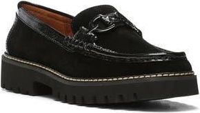 Donald J Pliner Helioci Moc Toe Loafer in Black at Nordstrom Rack, Size 5.5