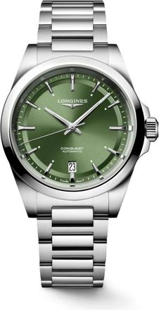 Longines Conquest Automatic 38 mm - Dames - Horloges - Groen - ONE Size - Accessoires