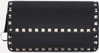 Valentino Garavani Portafogli con catena Rockstud Woman UNI