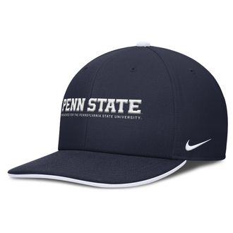 Nike Penn State On-Field Club Nike Mens Dri-FIT College Adjustable Hat in Blue | NC1241SPSN-BDK