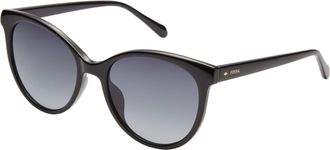 Fossil Womens Rileigh Round Sunglasses