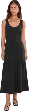 Toad&Co Sunkissed Sunsana Midi Dress Womens Dress Black : MD, Elastane/Polyester