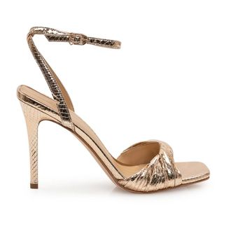 Michael Kors High Heel Sandals, female, Yellow, Size: 6 1/2 US Kiana Sandal