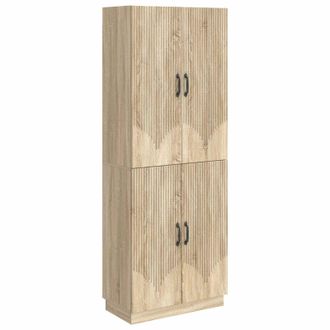 vidaXL Juego De Armarios 2 Uds. Roble Sonoma Madera De Ingenier&iacute;a Vidaxl