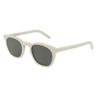 Saint Laurent Sunglasses, unisex, Beige, Size: 49 MM SL 28 Sunglasses