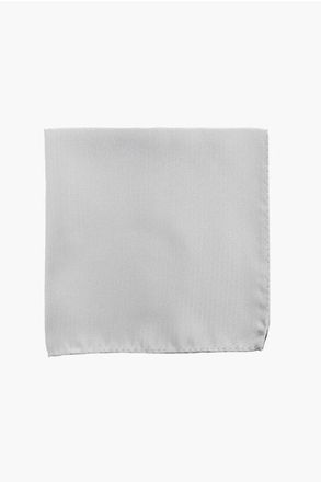 Corneliani Chevron Motif Silk Pocket Square size Unica