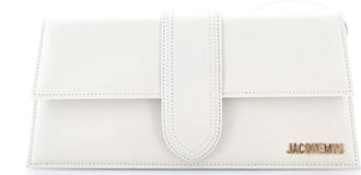 Jacquemus Le Bambino Top Handle Flap Bag Leather Long