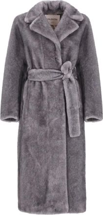 VALENTINI 1972 belted coat - Grey