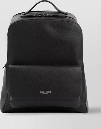 Giorgio Armani leather backpack