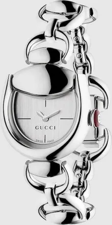 Gucci Horsebit Watch, 27x23mm, Steel, Steel