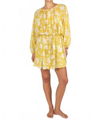 Mikoh Swimwear Nea Dress In Tournesol