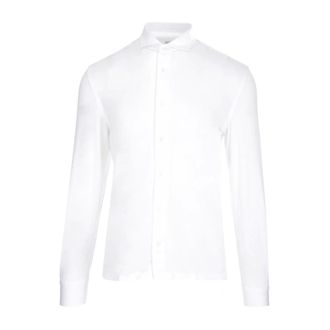 Barba Oxford Cotton Shirt - male - Barba - Formal Shirts - White - 3XL - Shirts