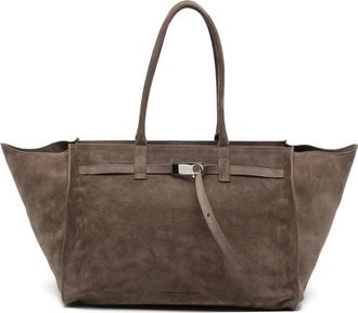 Benedetta Bruzziches Suede Tote Bag