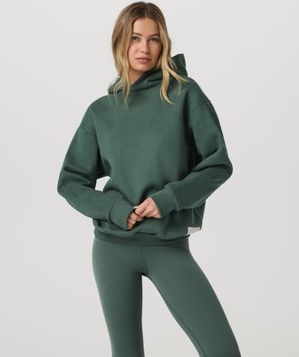 Vuori Clothing Restore Oversized Hoodie | Agate Green | XS, Size Extra Small