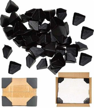 OEM Protectores De Esquinas Y Bordes De Pl&aacute;stico Para Cajas De Env&iacute;o, Esquinas De Seguridad, Protecci&oacute;n Contra Esquinas Y Bordes Afilados, 200 Piezas