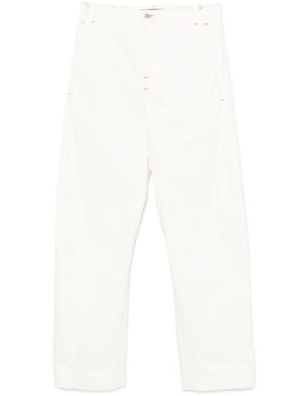 Jacquemus Le de-N&icirc;mes jeans - men - Cotton - 33 - White