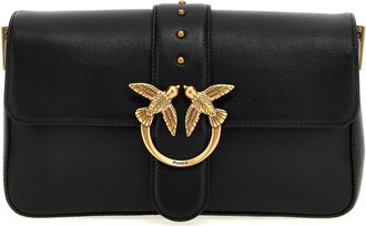 Pinko Pinko, Dames, Tassen, Zwart, Maat: ONE Size Leer