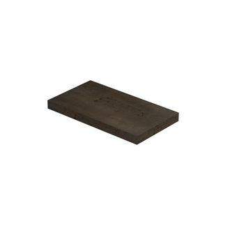 Bernacchini Play 1 planchet - 40x22x3.2cm - blinde bevestiging - vierkant - MDF Fineer Charcoal