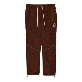 Nike Jordan Air Jordan x Maison Chateau Rouge Crossover Woven Lacing Sports Pants Asia Edition Light Yellow DN3659-226