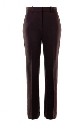 Circolo 1901 Womens Flared Fleece Dress Pant In Chicory