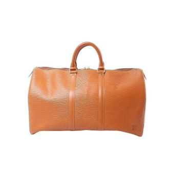 Louis Vuitton Pre-owned Weekend Bags, male, Brown, Size: ONE SIZE Pre-owned Keepall45