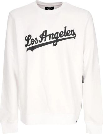 47 Brand Helix Crew Sweatshirt - Heren - Sweatshirts - Wit - L - Katoen - Hoodies & sweatvesten