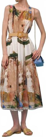 Astrid Ferragamo Dress In Cream