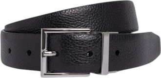 Hackett Cintura reversibile in pelle da 30 mm - - Accessories - Uomo - Nero - S