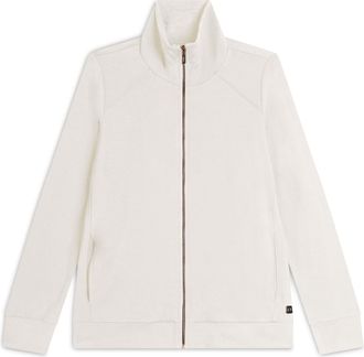 Freddy Felpa in viscosa con zip e collo alto e cuciture decorative