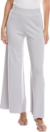 Lafayette 148 New York Knit Cashmere-Blend Flare Pant