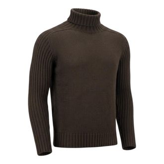 Gran Sasso Jersey de cuello alto Rainwool - Knitwear - Hombre - Marr&oacute;n - 3XL