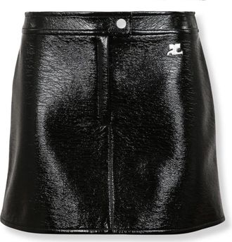 Courrèges Mujer, Faldas, Negro, Talla: M