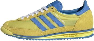 adidas (WMNS) adidas x Sporty & Rich SL 72 OG Light Yellow Real Blue JH6702