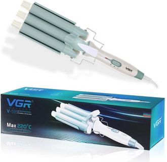 Trade Shop Rizador El&eacute;ctrico Profesional Con 3 Cilindros 22mm Max Styling 220&deg;c V-595