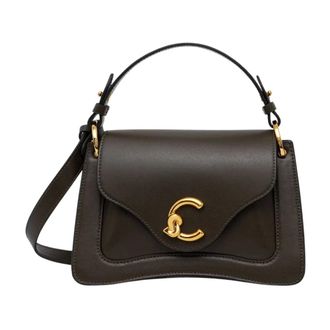 Coccinelle Tassen, Dames, Groen, ONE Size, Leer, Kleine C-Me Handtas