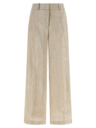 PESERICO Beige Lam thread trousers