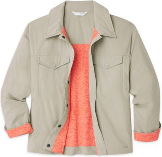 Stio | Womens Overstory Insulated Snap Shirt, Size Extra Small in Talus