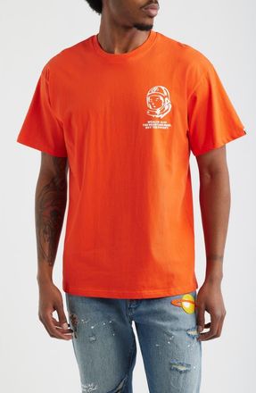 Billionaire Boys Club BB First Class Cotton Graphic T-Shirt in Tangerine Lily at Nordstrom, Size Xx-Large