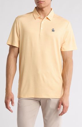 Original Penguin Fine Line Knit Polo in Warm Apricot at Nordstrom Rack, Size Xx-Large