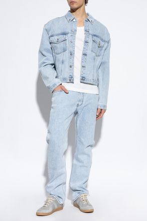 Entire studios Denim Jacket, Mens, Light Blue