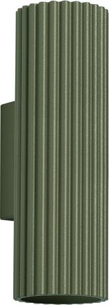 Sollux Lighting Design Wandlampe Karbon H 20 cm, Olivgrün