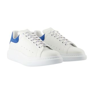 Alexander McQueen Leather Oversized Sneaker - White
