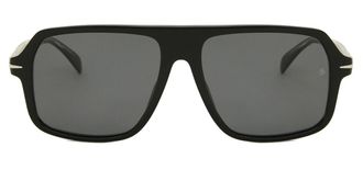 David Beckham DB 7059/F/S Asian Fit BSC/M9 Mens Sunglasses Black Size 57