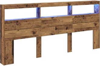 vidaXL Cabecero Madera Vieja 220 X 17 X 102 Cm Madera Contrachapada Vidaxl