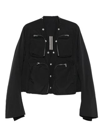 Rick Owens multi-pocket jacket - Black