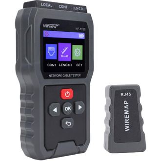 OEM Probador De Voltaje Y Corriente Poe Con Pantalla Lcd, Probador De Cables Con Funci&oacute;n Poe, Probador De Cables De Red, Probador De Red Port&aacute;til Para Ver